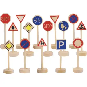 Set of traffic signs goki (x15)