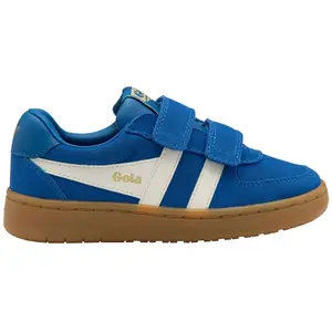 Dětské semišové boty na suchý zip Gola Classics Hawk