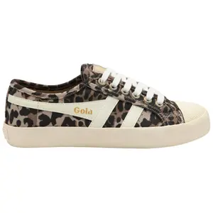 Women's suede Trainers Gola Coaster Leopard image-0