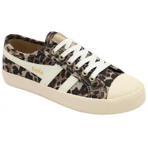 Women's suede Trainers Gola Coaster Leopard image-1