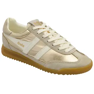 Women's suede Trainers Gola Firefly Metallic image-1