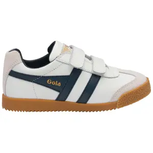 Child leather sneakers Gola Harrier Strap image-0