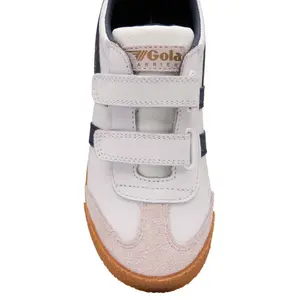 Child leather sneakers Gola Harrier Strap image-3