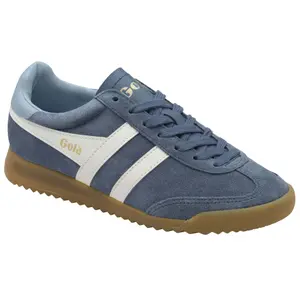 Lace-up suede trainers for women Gola Torpedo image-1