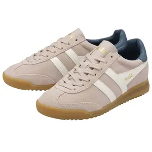 Lace-up suede trainers for women Gola Torpedo image-2