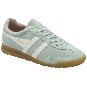 Lace-up suede trainers for women Gola Torpedo image-1