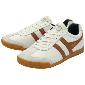 Leather Trainers Gola Harrier image-2