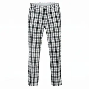 Pantaloni Golfino stretch check image-0
