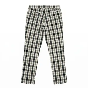 Pantaloni Golfino stretch check image-1