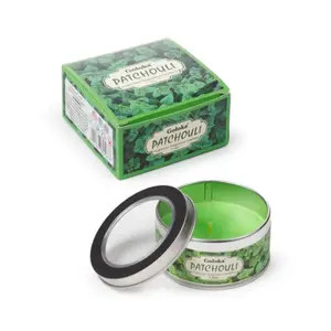 Soja-Wachskerze Patchouli Goloka image-0