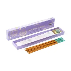 Encens Goloka Healing Lavande & Gemme d'Aventurine (x10) image-0