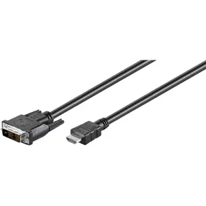 DVI-D to HDMI M/M Cable Goobay image-0