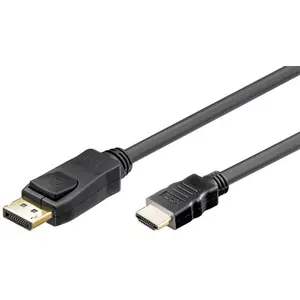 DisplayPort na HDMI kabel M/M Goobay