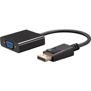 Δημιουργικός προσαρμογέας DisplayPort αρσενικό σε VGA θηλυκό Goobay