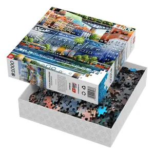 Puzzle de 1000 piezas Good Loot Tytus Brzozowski Imagination Warsaw Bridges image-4