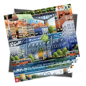 Puzzle de 1000 piezas Good Loot Tytus Brzozowski Imagination Warsaw Bridges image-5