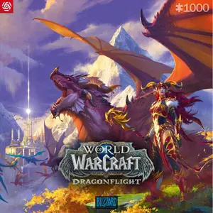 Puzzle da 1000 pezzi Good Loot World of Warcraft Gaming Dragonflight Alexstrasza image-0