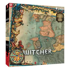 Puzzle da 1000 pezzi Good Loot The Witcher 3 Gaming The Northern Kingdoms image-4