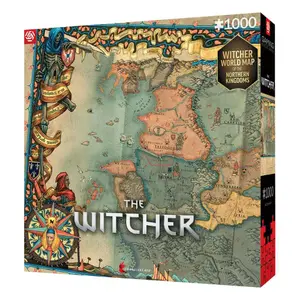 Puzzle da 1000 pezzi Good Loot The Witcher 3 Gaming The Northern Kingdoms image-5