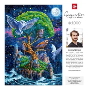 1000-piece puzzle Good Loot Roch Urbaniak Imagination Owl Island / Wyspa Sów image-1