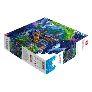 1000-piece puzzle Good Loot Roch Urbaniak Imagination Owl Island / Wyspa Sów image-3