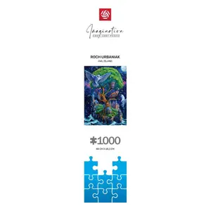 1000-piece puzzle Good Loot Roch Urbaniak Imagination Owl Island / Wyspa Sów image-5