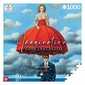 1000-piece puzzle Good Loot Rafal Olbinski Imagination Defence Against Banality image-0