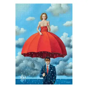 1000-piece puzzle Good Loot Rafal Olbinski Imagination Defence Against Banality image-2