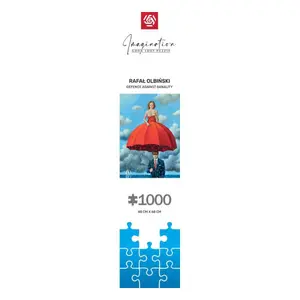 1000-piece puzzle Good Loot Rafal Olbinski Imagination Defence Against Banality image-3