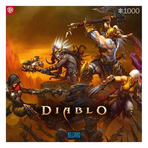 golo-23541-puzzel-van-1000-stukjes-good-loot-diablo-gaming-heroes-battle-veelkleurig-68x48-cm