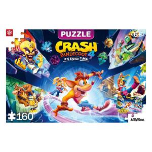 golo-24036-puzzel-van-160-stukjes-good-loot-crash-bandicoot-kids-it-s-about-time-veelkleurig-41x28-cm