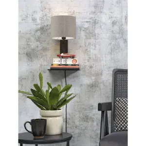 Applique de pared estante/lampara de pie Good&Mojo Andes image-1
