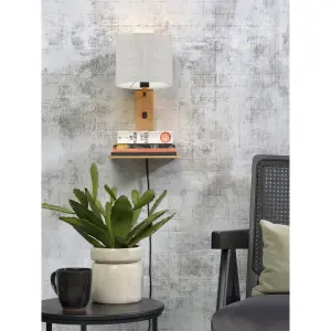 Applique de pared estante/lampara de pie Good&Mojo Andes image-1
