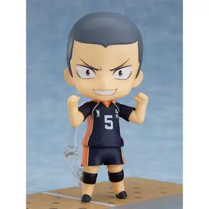 Figurine enfant Good Smile Company Haikyu!! Nendoroid Ryunosuke Tanaka (re-run) image-1