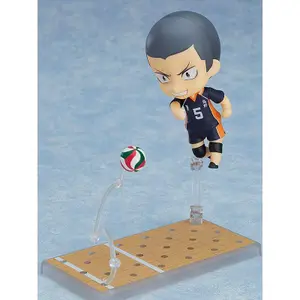 Figurine enfant Good Smile Company Haikyu!! Nendoroid Ryunosuke Tanaka (re-run) image-2