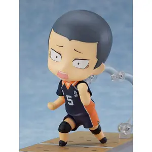 Figurine enfant Good Smile Company Haikyu!! Nendoroid Ryunosuke Tanaka (re-run) image-3