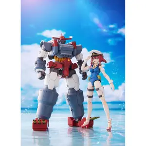 Plastic figurine Good Smile Company New Gattai Robot Musashi & Nagisa Jinguji image-0