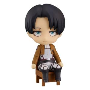 Statuetta da collezione Good Smile Company Attack on Titan Nendoroid Swacchao! Levi