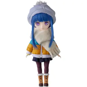 Collectible doll figurine Good Smile Company Laid-Back Camp Harmonia Humming Rin Shima image-0
