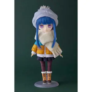 Collectible doll figurine Good Smile Company Laid-Back Camp Harmonia Humming Rin Shima image-1