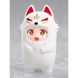 Accessories for collectible figurines Good Smile Company Nendoroid Kigurumi Face Parts Case Kitsune image-1