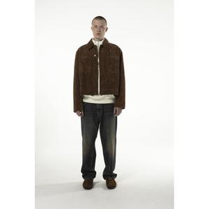 Giacca Goodies Sportive Premium Kombu Real Suede image-2