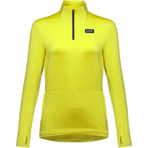 Camisola térmica 1/4 zip feminina Gore