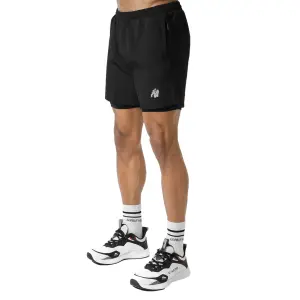 2 in 1 shorts Gorilla Wear Lowell image-0