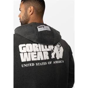 Mikina s kapucí na zip Gorilla Wear Classic image-4