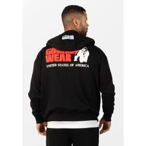 Mikina s kapucí na zip Gorilla Wear Classic image-1