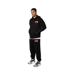 Oversized φούτερ με φερμουάρ και κουκούλα Gorilla Wear Classic image-1