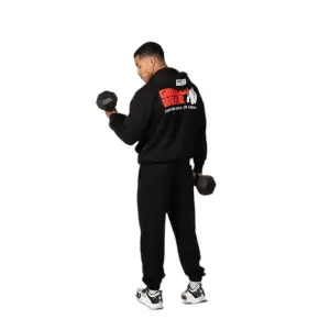 Oversized φούτερ με φερμουάρ και κουκούλα Gorilla Wear Classic image-2