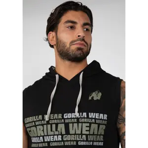 Sleeveless hooded T-shirt Gorilla Wear Melbourne image-6