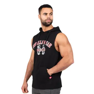 Sleeveless hooded T-shirt Gorilla Wear Chico image-0